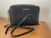 Michael Kors JET SET ITEM LG EW CROSSBODY 35T8GTTC9L Czarna