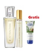 AVON Zestaw Attraction 2w1 Damski Perfumy 30 ml Perfumetka dla Niej