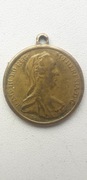 Medalik zawieszka Maria Teresa 1780 r.
