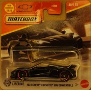 Matchbox 2023 Chevy Corvette Z06 Convertible 40/125, model 1:64 Mattel