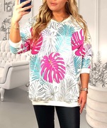 DUŻA   BLUZA  48-50-52-54-   plus size --,3xl,4xl,5xl,6xl