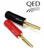 QED QE1880 Wtyk bananowy Pozłacany 4 szt 