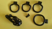 Zestaw klatka na penisa BDSM bondage fetysz M