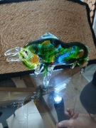 Oryginalny byk Murano 25 cm długości