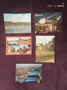 5 pocztówek/kart pocztowych/widokówek Niemcy (NRD i RFN) bez obiegu 