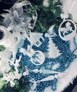 Ozdoby choinkowe z żywicy świecą w ciemności