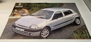 Plakat auto Renault Clio 40x57 + naklejka PL