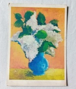 Pocztówka z obrazem. E Stec. Ruch, lata 60-e.