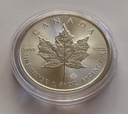 Kanada 5 dolarów Liść klonu 2022 Srebro 1 OZ
