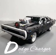 Zestaw Klocków Dodge Charger (kompatybilny z LEGO 42111)