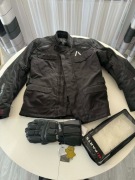Kurtka Motocyklowa ADRENALINE męska XL + rękawice motocyklowe XL