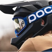 POC Gogle okulary MTB rowerowe kolarskie niebieskie downhill