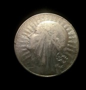5 złotych 1934 Głowa Kobiety 
