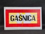 Tablica BHP PPOŻ PRL