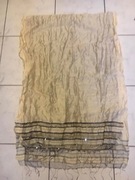 SOLAR szalik chusta apaszka cekiny frędzle gnieciona duża