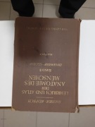 Anatomie  Des  Menschen Lehrbuch und atlas DER