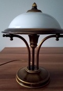 Lampa stołowa JUPITER 24-TN, mosiądz - patyna waga 1,8 kg