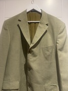 Marynarka męska CARLO ROMEI oliwkowa r.56 | klasyczna | vintage | elegancka