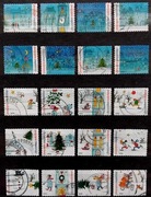 Znaczki Pocztowe Boże Narodzenie Holandia Kolekcja z Roku 2013