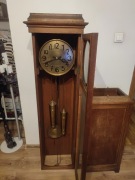 Gustav Becker – antyczny zegar podłogowy, secesja ok. 1900 - kwadransowy 