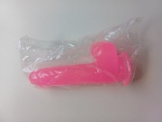 Dildo Sex Penis Żelowy Członek Z Przyssawką 18,5cm (Rożowy) + prezent 