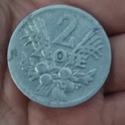 Stara moneta 2 zl z 1958