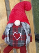 2 skrzaty z materiału: około 30cm