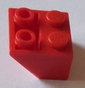 LEGO 3660 Czerwony stok, odwrócony 45 2 x 2 4162 2szt
