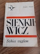 książka z 1967r "szkice węglem" H. Sienkiewicza stan dost