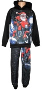 Chłopięcy Zestaw Bluza i Spodnie z Mikołajem na Święta 128-134