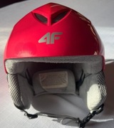 Kask regulowany ocieplany 4F snowbord narty 55/56 S WYPRZEDAŻ SZAFY