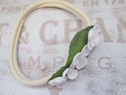 Kwiatowa opaska dla małej dziewczynki*Sesja zdjęciowa*Okazja specjalna