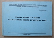 1393 Terminy, definicje i skróty używane przez obronę powietrzną NATO