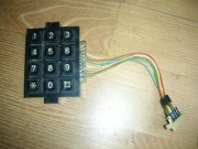 Tarcza telefoniczna przyciskowa