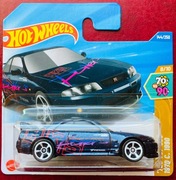 Hot Wheels Mainline 2025 - Nissan Skyline GT-R (BCNR33) - Granatowy