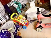 Pluszak hulajnoga konik bujany zabawka interakcyjna, zestaw maluch <5 lat