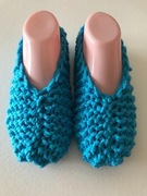 Ciepłe kapcie dziecięce, roz. 35-36, handmade, homeoffice