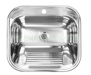 Zlewozmywak stalowy Kuchinox Chios 55x50 cm SKN_090D