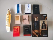 Zestaw próbek perfum Burberry Escada CHLOE Kenzo Hugo Boss DIOR Drakkar
