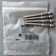 Bit profesjonalny T25 x 70mm Wiha Professional 7045-1 Torx oryginalny 1/4 