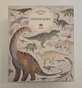 Puzzle CzuCzu 200 elementów Dinozaury
