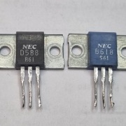 Tranzystory NEC 2SB618 + 2SD588