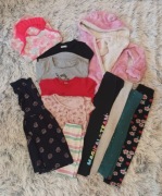 Zestaw ubrań 110/116 dziewczynka 12 sztuk