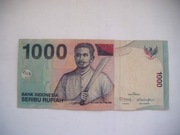 BANKNOT INDONEZJA 1000 Rupiah 2013 r.