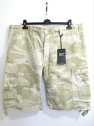 Nowe spodenki szorty cargo BDU Brandit Vintage Shorts XXL moro kamuflaż