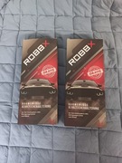 Robbx Zestaw 2 uchwytów na tablice rejestracyjne bezramkowe