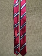 Krawat jedwab Vistula śledzik 4 cm