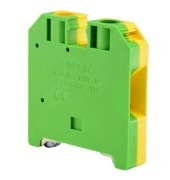 Złączka szynowa gwintowa ochronna 16 mm² ZSO1-16.0 żółto-zielony