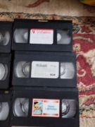 Kasety VHS bez opakowań