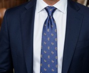 Jedwabny krawat Dormeuil, 100% silk